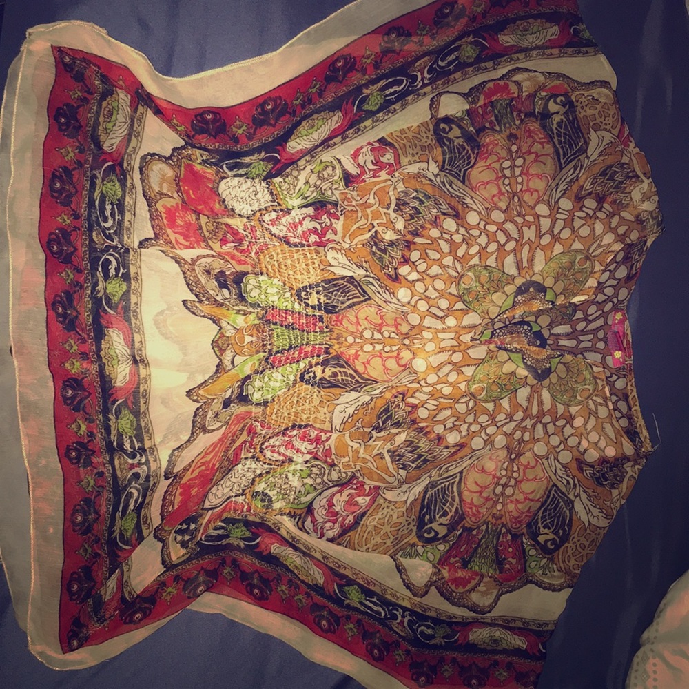 Chiffon scarf blouse